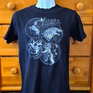 Game of Thrones Medium Black T-Shirt